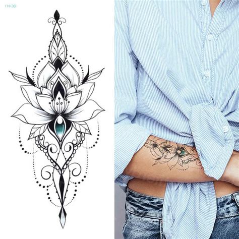 frauen mandala tattoo vorlagen